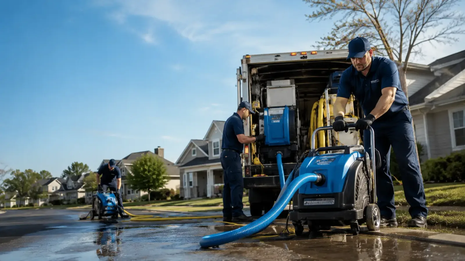 Flood Damage Cleanup in Blue Jay, CA